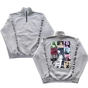 Taylor Swift Eras Tour Half-Zip Pullover